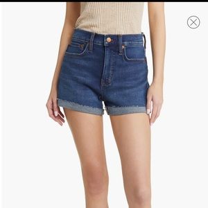 Madewell High-Rise Denim Shorts